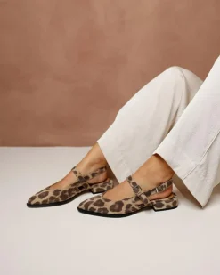 Jazz Valerie Slingback Sko, Brown, 41