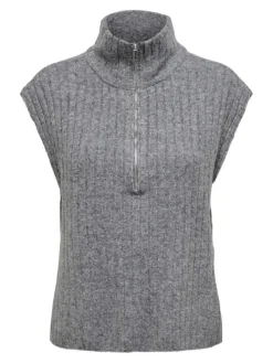 Jeanett Life Vest, Medium Grey Melange, M