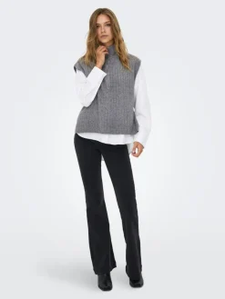 Jeanett Life Vest, Medium Grey Melange, M