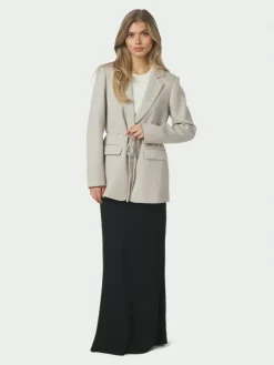 Jemmie Boucle Blazer, Natural, 36