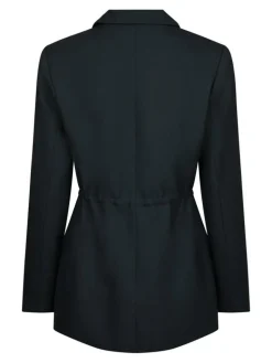 Jemmie Melange Blazer, Navy, 36