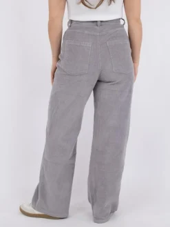 Jena Corduroy Bukser, Light Grey, 38