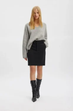 JoelleGZ Nederdel, Black, 40