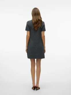 Johanna Strikkjole, Medium Grey Melange, L