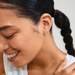 Jolina Øreringe, Gold Plated