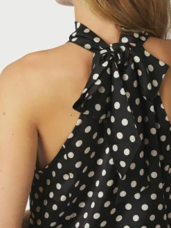 Jos Dot Top, Black, 38