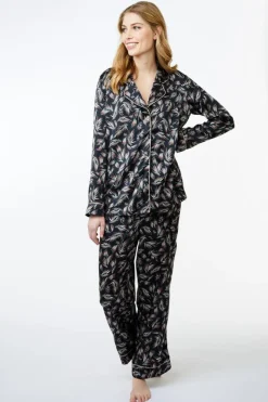 Josephine Pyjamasskjorte, Black, S