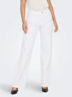Juicy Højtaljede Jeans, White, W33/L32