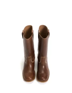 Julia Gaucho Escovado Støvler, Cognac, 39