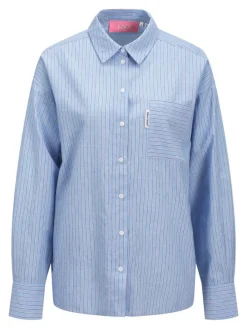 Julia Skjorte, Silver Lake Blue, M