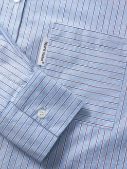 Julia Skjorte, Silver Lake Blue, M