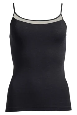 Juliana Chemise Top, Black, 36