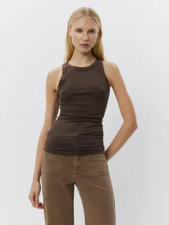 JullieSW Top, Brown Fudge, M