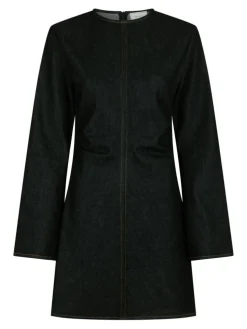 Jumari Denim Kjole, Black, 38