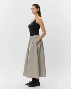 JuneauSW Midi Nederdel, Dusty Green, 40