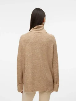 Jupiter Striktrøje, Silver Mink, XL