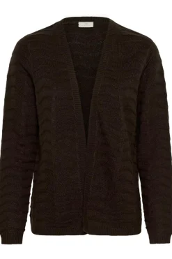 KAemria Cardigan, Black Coffee, XXL