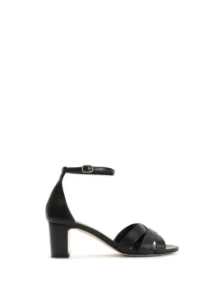 Kaia Højhælede Sandaler, Black, 41