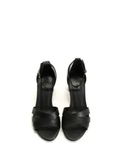 Kaia Højhælede Sandaler, Black, 41