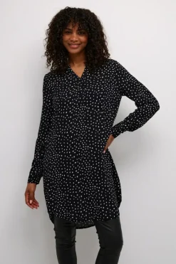 KAmarana Kjole, Black/Chalk Dots, 44