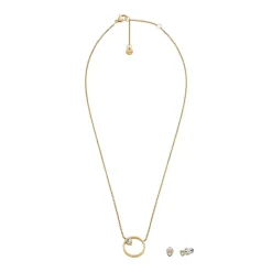 Kariana Halskæde & Øreringe Gavesæt, Gold