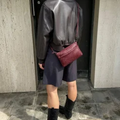 Karima Crossbody, Burgundy