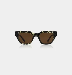 Kaws Solbriller, Black/Yellow Tortoise
