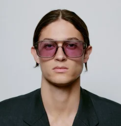 Kaya Solbriller, Grey Transparent