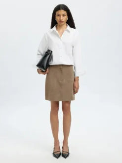 Kaya Suede Nederdel, Fungi, 36