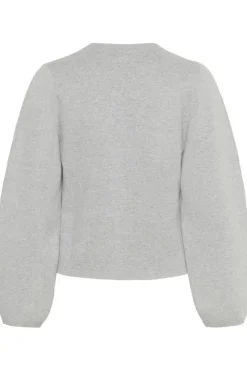 KayllaIW Cardigan, Granite Melange, XL