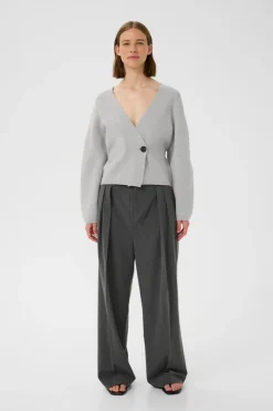 KayllaIW Cardigan, Granite Melange, XL