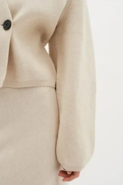 KayllaIW Cardigan, Haze Melange, L