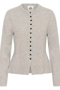 KBEtta Cardigan, Light Grey Melange, XXL