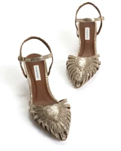 Keesha 55 Højhælede Sandaler, Vintage Champagne, 42