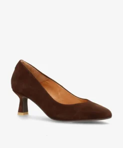 Kendall Pumps, Brown Dark Suede, 39