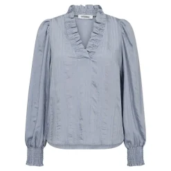 KesiCC Bluse, Pale Blue, XL