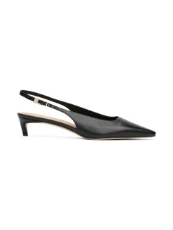 Kitten Slingback Højhælede Sko, Black, 39