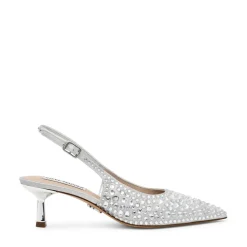 Korra-R Højhælede Sko, Silver Stone, 42