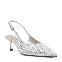 Korra-R Højhælede Sko, Silver Stone, 42