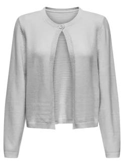 Lana Cardigan, Light Grey Melange, XL