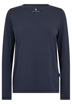 Langærmet T-shirt, Grey, M