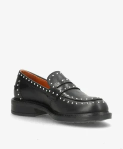 Lashes Loafers, Black/Silver, 41