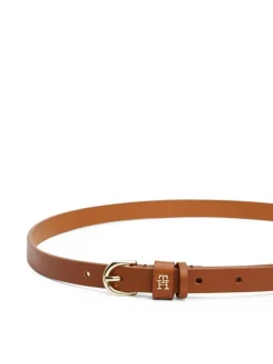 Læder Bælte, Cognac, 80 cm