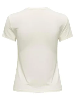 Lea Kortærmet T-shirt, Cloud Dancer, L