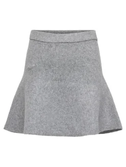 Lea Life Nederdel, Medium Grey Melange, XL