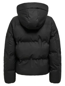 Lea Rain Pufferjakke, Black, L