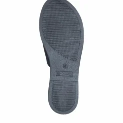 Leather Slippers, Black, 37