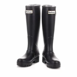 Leighton Tall Welly Gummistøvler, Black, 41