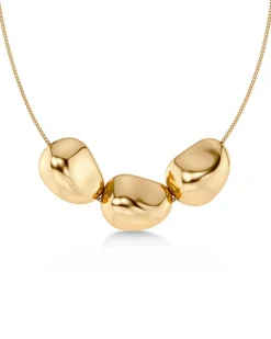 Leora Halskæde, Gold Plated, 42-45 cm