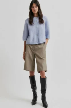 Levelup Tailored Shorts, Mid Brown Melange, M